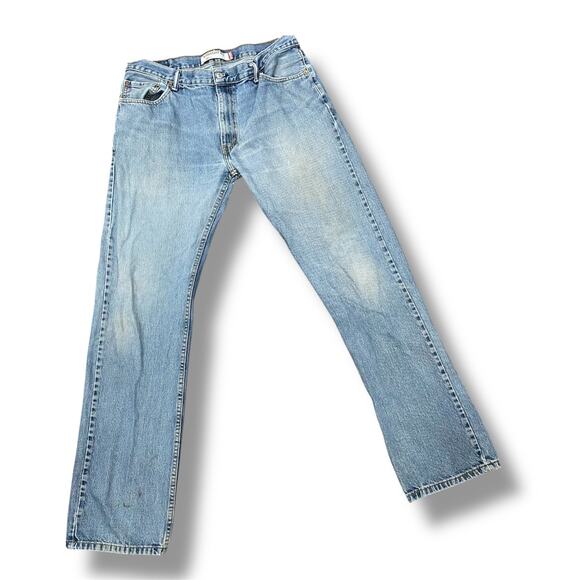 Levi's Other - Levi's 505 Straight Fit Jeans Size 36 X 34 Cotton Denim Classic Cut Medium Wash